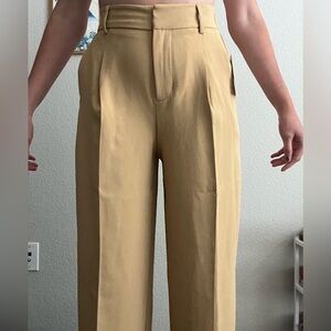 A New Day Beige High-Waisted Trousers